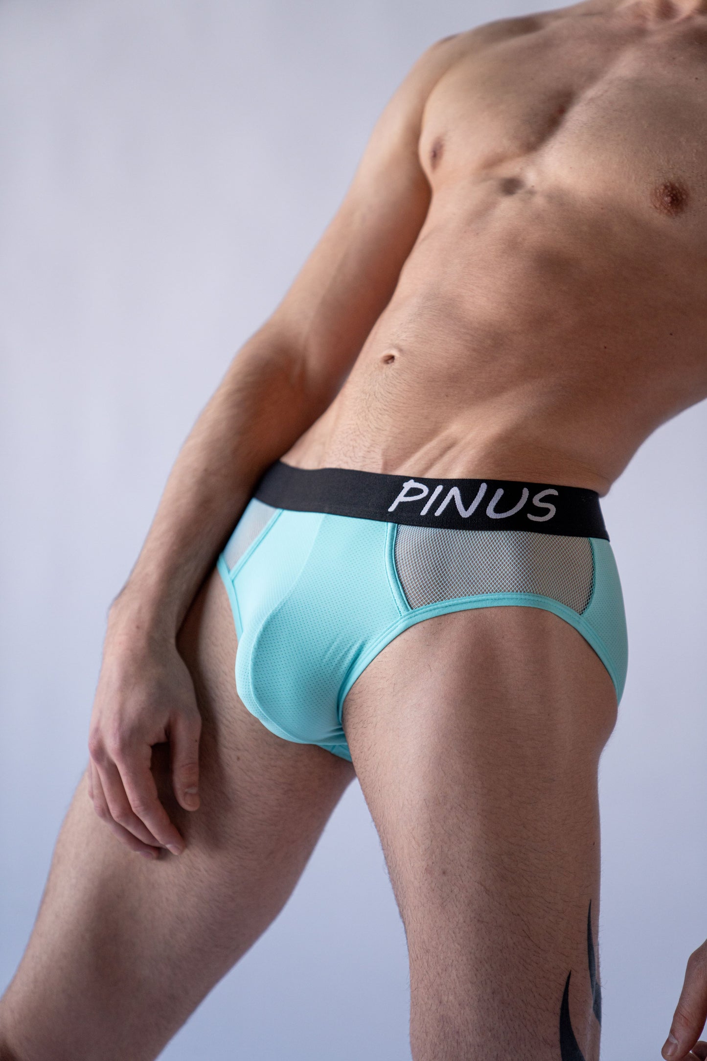 Meshigan Brief - Breeze Blue