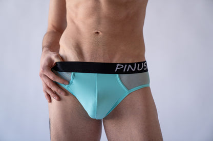 Meshigan Brief - Breeze Blue