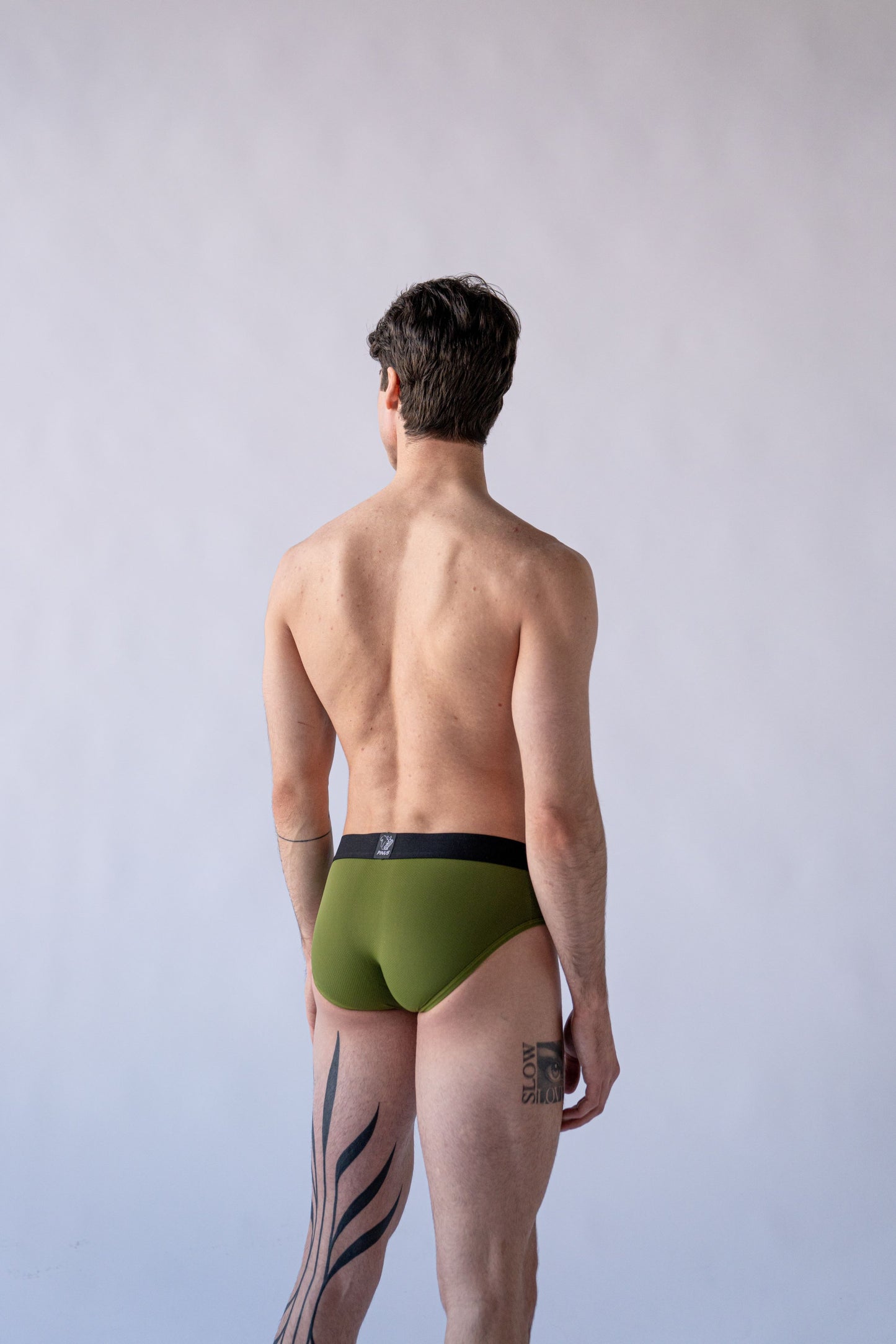 Meshigan Brief - Pine Green